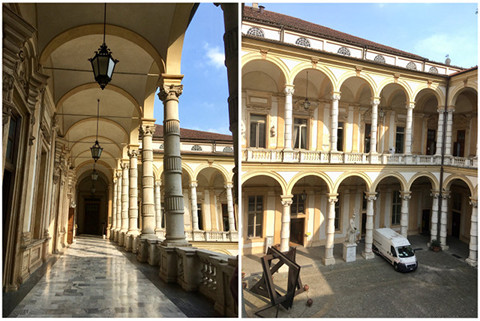 Mathematical Department, University of Turin, Photo: G.Thäter