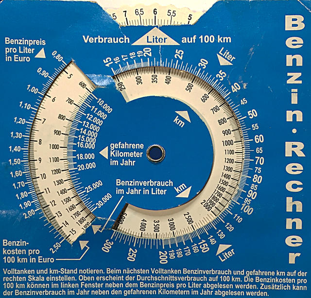 Benzin-Rechner Benzin-Rechner
